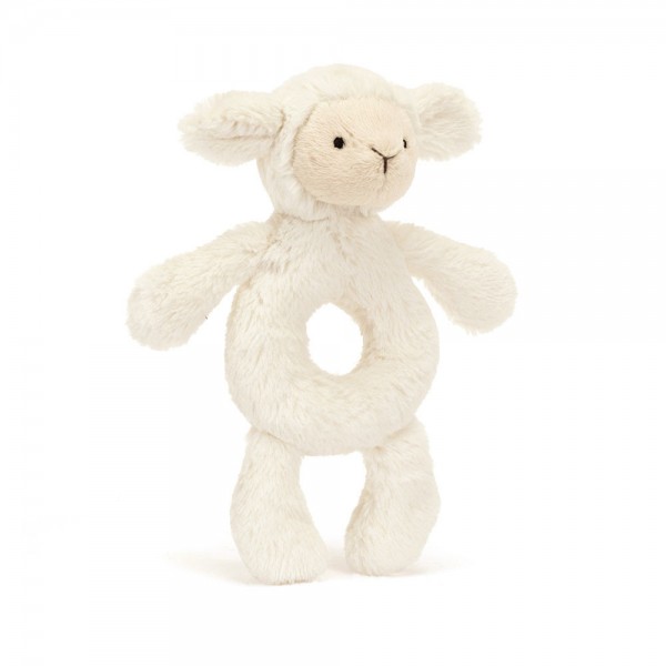 Bashful Lamb Ring Rattle